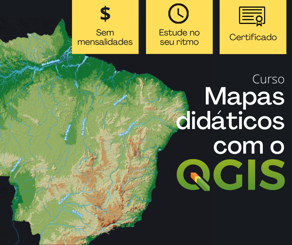 Mapas didáticos com o QGIS